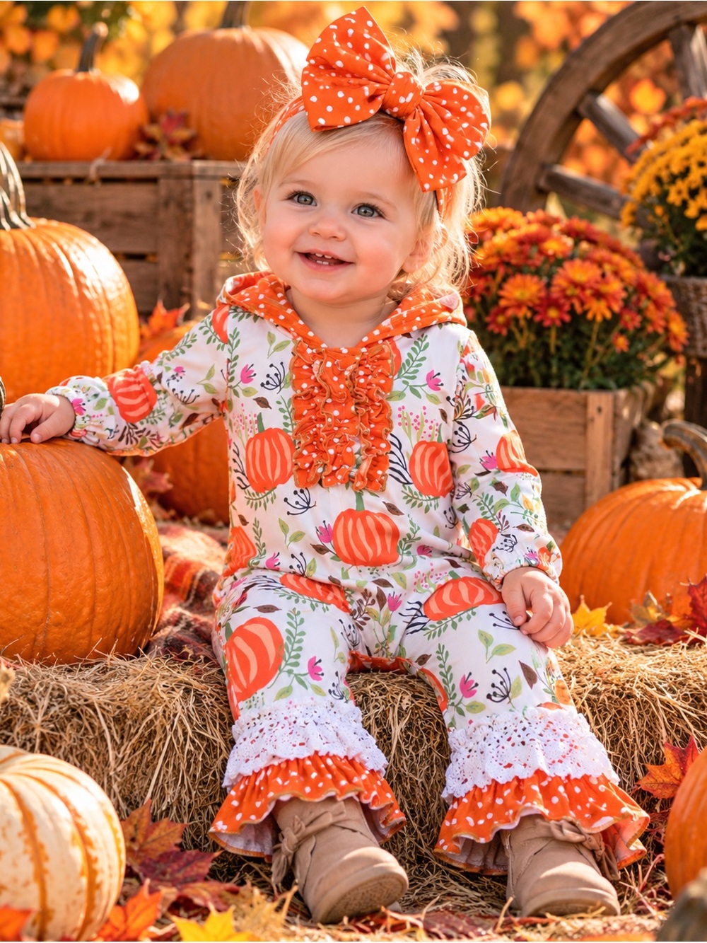 Boutique romper size 12 to 18 months
